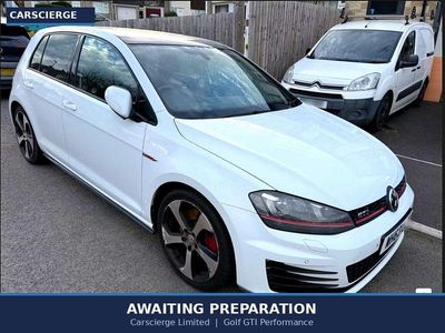 Used VW Golf VII GTI 230 HP (169 kW) 2013 White Hatchback