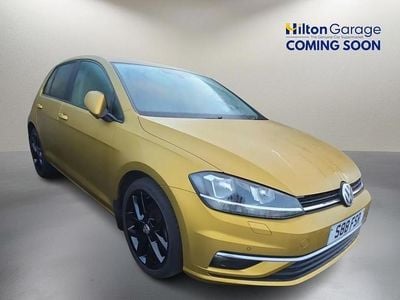 Yellow Used 2017 VW Golf VII GT Hatchback | £13,150 (Good price)