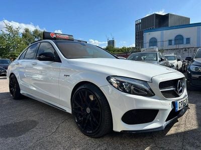 White Used 2016 Mercedes C43 AMG Premium Sedan | £16,990 (Fair price)