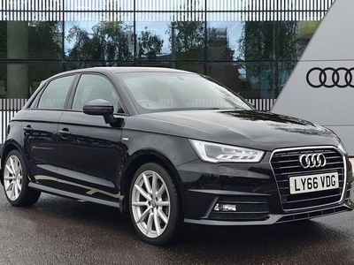 Used Audi A1 Sportback S-Line 2017 Black Hatchback