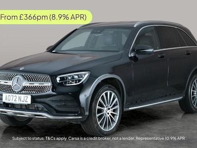 Black Used 2022 Mercedes GLC300e AMG Line Premium Estate | £24,659 (Fair price)