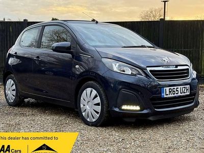 Used Peugeot 108 Active 68 HP (50 kW) 2015 Blue Hatchback