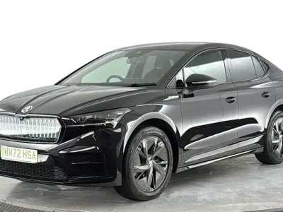 Used Skoda Enyaq iV vRS 219 kW (299 HP) 2022 Black SUV