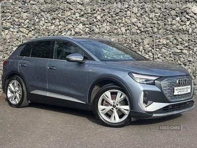 Blue Used 2023 Audi Q4 e-tron S-Line SUV | £26,995 (A bit pricey)