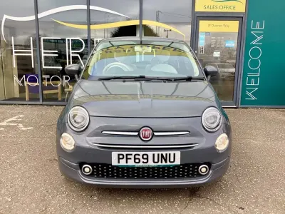 Używany Fiat 500 Lounge 69 KM (50 kW) 2019 Szary Hatchback