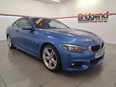 Used BMW 420 Coupé M Sport 190 HP (139 kW) 2018 Blue Coupe