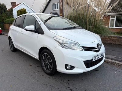 White Used 2012 Toyota Yaris Edition Hatchback | £5,295 (Fair price)