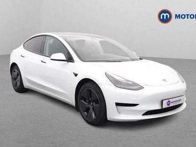 Used Tesla Model 3 Standard Range 180 kW (245 HP) 2021 White Sedan