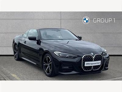 Used BMW 420 M Sport 187 HP (137 kW) 2022 Black Cabriolet