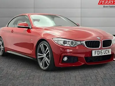 Used BMW 430 Cabriolet M Sport 258 HP (189 kW) 2015 Red Cabriolet