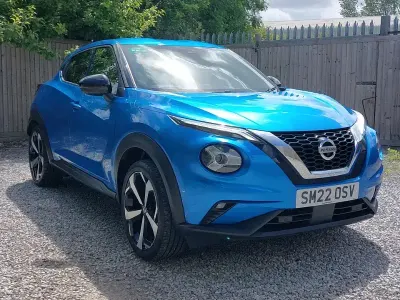 Used Nissan Juke Tekna 114 HP (83 kW) 2022 Blue SUV