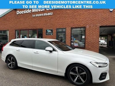 Used Volvo V90 R-Design 190 HP (139 kW) 2019 White Estate