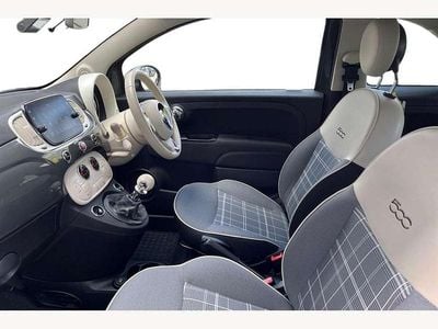 Begagnad Fiat 500C Lounge 105 HK (77 kW) 2018 Grå Cab