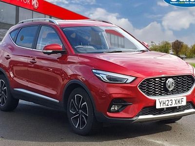 Used MG ZS Exclusive 106 HP (77 kW) 2023 Red SUV