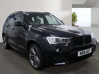 Used BMW X3 M Sport 190 HP (139 kW) 2016 Black SUV