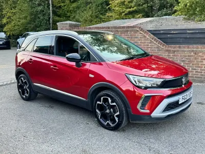 Used Vauxhall Crossland Ultimate 2021 Red SUV