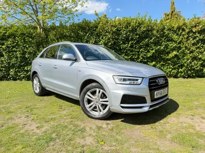 Used Audi Q3 S-Line 150 HP (110 kW) 2017 Silver SUV