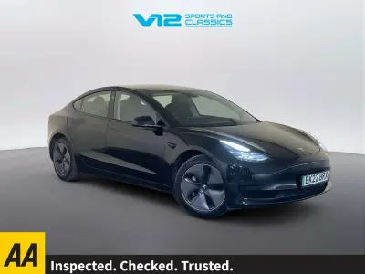 Used Tesla Model 3 Standard Range Plus 177 kW (241 HP) 2022 Black Sedan