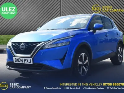 Used Nissan Qashqai N-Connecta 158 HP (116 kW) 2024 Blue SUV