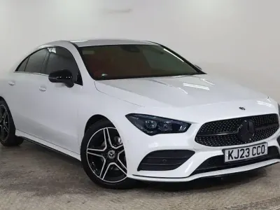 Used Mercedes CLA180 Executive 136 HP (100 kW) 2023 White Coupe