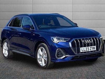 Used Audi Q3 S-Line 245 HP (180 kW) 2023 Blue SUV