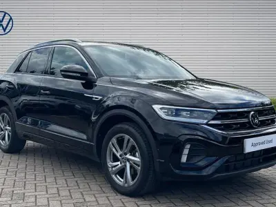Used VW T-Roc R-line 150 HP (110 kW) 2025 Black SUV