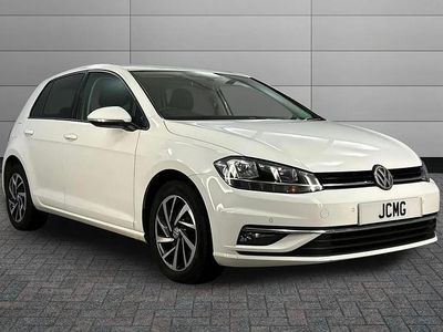 White Used 2019 VW Golf VII Match Hatchback | £13,150 (Fair price)