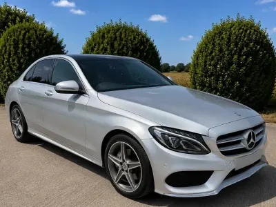 Used Mercedes C220 AMG Line Premium 2016 Silver Sedan
