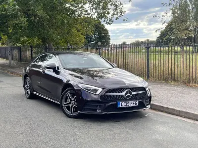 Used Mercedes CLS350 AMG line 286 HP (210 kW) 2019 Black Coupe