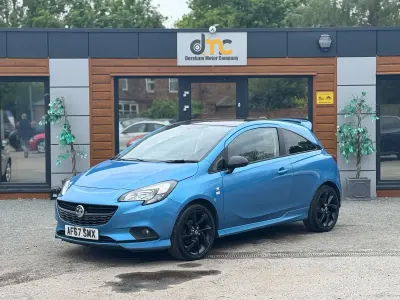 Used Vauxhall Corsa Edition 75 HP (55 kW) 2017 Blue Hatchback