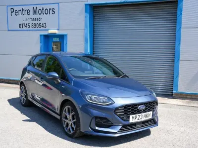 Used Ford Fiesta ST-Line 2023 Blue Hatchback