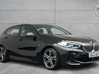 Used BMW 118 M Sport 136 HP (100 kW) 2023 Black Hatchback