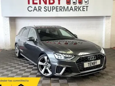 Used Audi A4 S-Line 163 HP (119 kW) 2021 Grey Estate