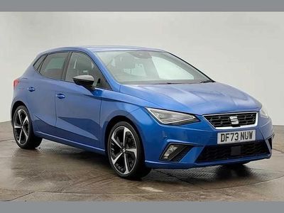 Used Seat Ibiza FR Sport 95 HP (69 kW) 2023 Blue Hatchback