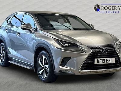 Used Lexus NX300h E-FOUR 2019 Silver SUV