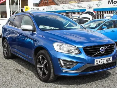 Used Volvo XC60 R-Design 220 HP (161 kW) 2017 Blue SUV