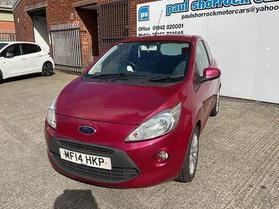 Used Ford Ka Zetec 69 HP (50 kW) 2014 Red Hatchback
