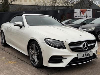 Used Mercedes E350 AMG Line Premium Plus 258 HP (189 kW) 2017 White Cabriolet