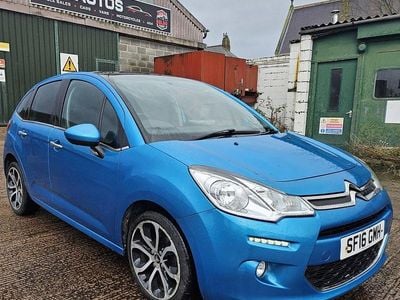 Blue Used 2016 Citroën C3 Platinum Hatchback | £4,500 (Fair price)