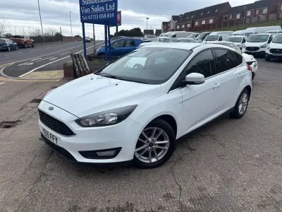Used Ford Focus Zetec 115 HP (84 kW) 2015 White Hatchback