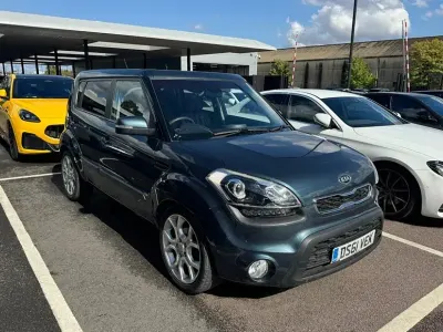 Used Kia Soul 126 HP (92 kW) 2012 Blue SUV