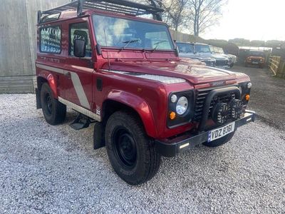 Used Land Rover Defender 1996 Red Estate