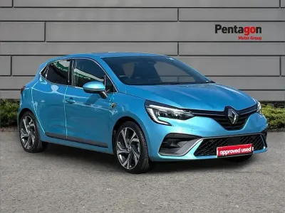 Used Renault Clio RS Line 138 HP (101 kW) 2022 Blue Hatchback