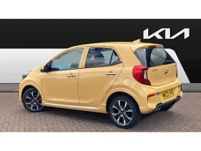 Used Kia Picanto GT-Line S 101 HP (74 kW) 2023 Yellow Hatchback