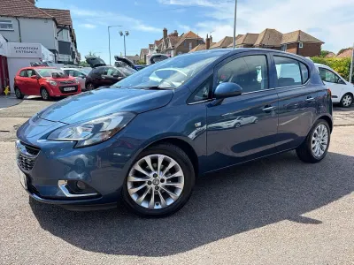 Used Vauxhall Corsa 90 HP (66 kW) 2015 Blue Hatchback