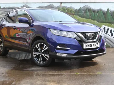 Used Nissan Qashqai N-Connecta 2018 Blue SUV
