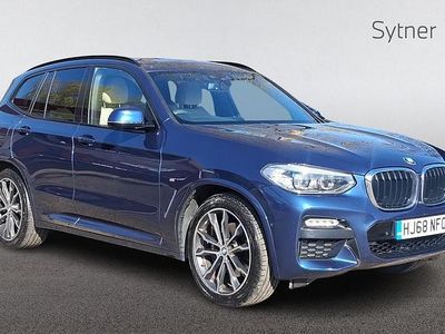 Used BMW X3 M Sport 261 HP (191 kW) 2018 Blue SUV