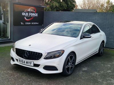 White Used 2015 Mercedes C220 Premium Sedan | £7,495 (Fair price)
