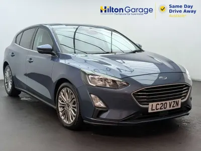 Used Ford Focus Titanium X 120 HP (88 kW) 2020 Blue Hatchback