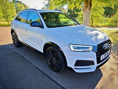 Used Audi Q3 Black Edition 150 HP (110 kW) 2018 White SUV